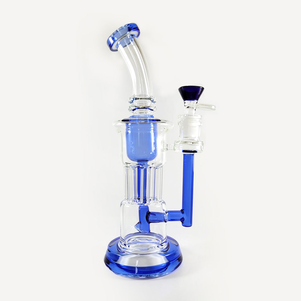 Shop 10-Inch Reinforced 6-Arm Pillar Perc Oil Rig For The Premium Look And Smooth Experiences From Honeybee Herb
