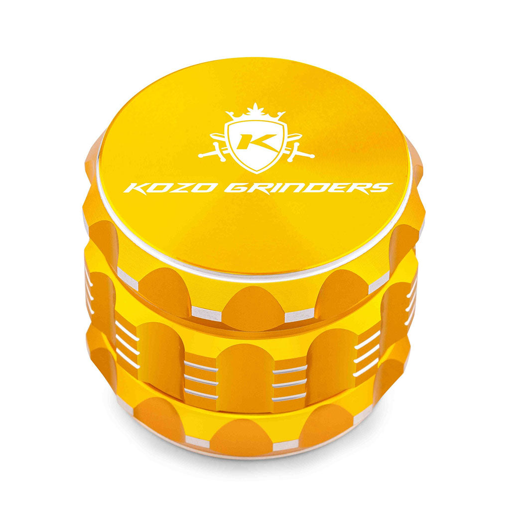 2 Inch Gold Kozo Herb Grinder At Honeybee Herb Buzz Shop
