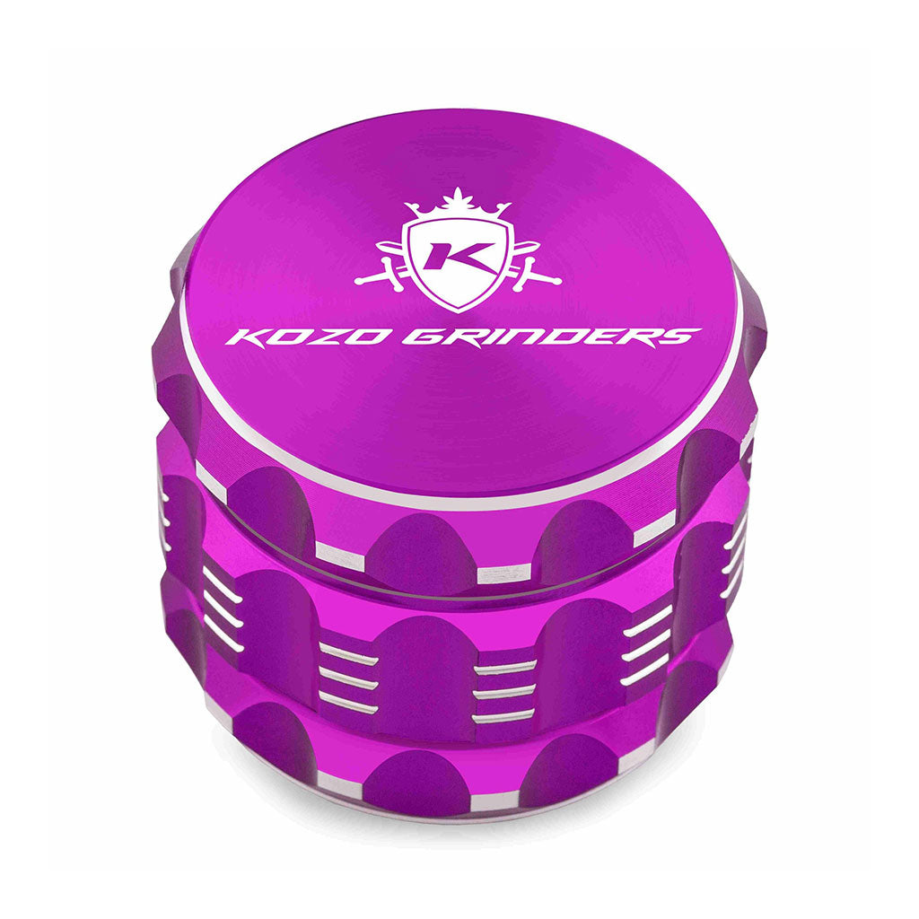 2 Inch Purple Kozo Grinder At Honeybee Herb Buzz Shop