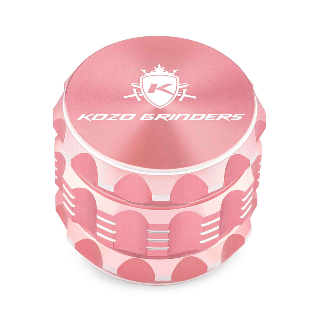 2 Inch Rose-Gold Kozo Herb Grinder At Honeybee Herb Buzz Shop