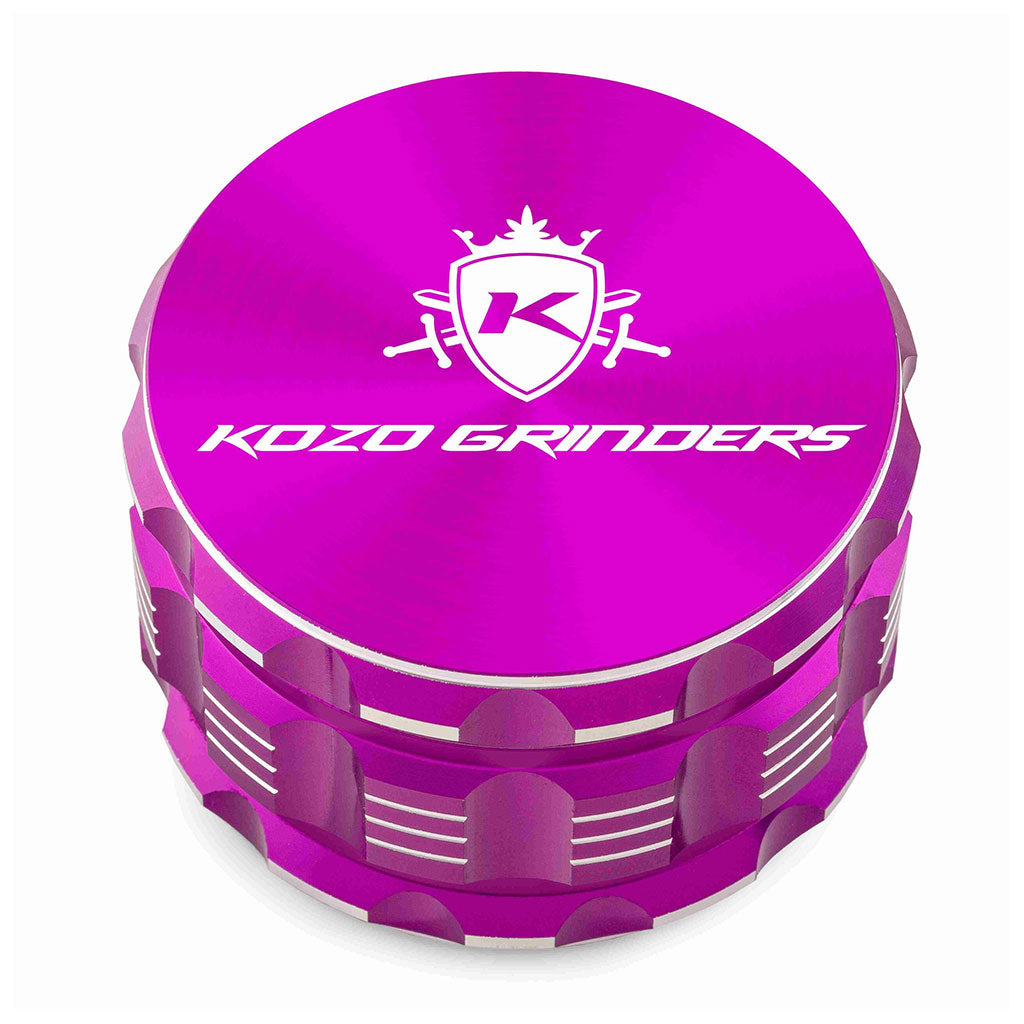 3 Inch Purple Kozo Portable Herb Grinder At Honeybee Herb Buzz Shop