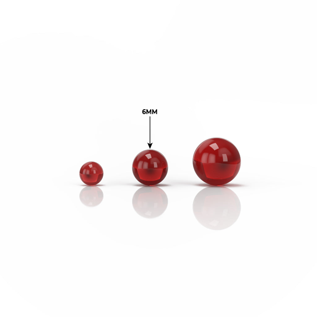 Quartz Dab Inserts 6mm Ruby Honey Terp Pearls Infographic 