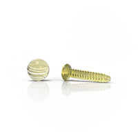 Thumbnail for Dab Screw Sets Dab Inserts Gold Colour Clear View