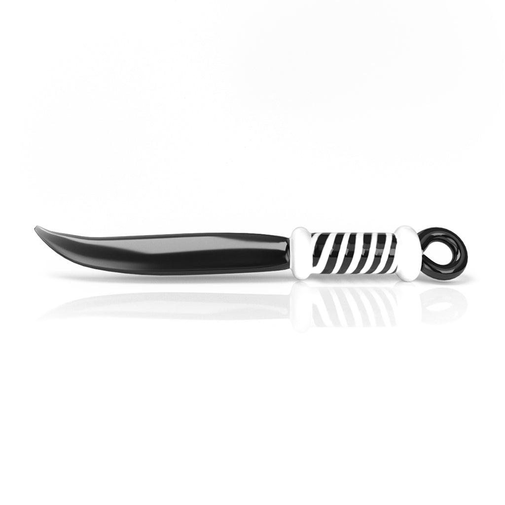 Glass Sword Concentrate Dab Tool Black Horizontal View
