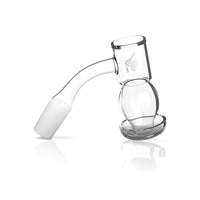 Thumbnail for Honeysuckle Bubble 45° Male Frosted Joint Quartz Banger