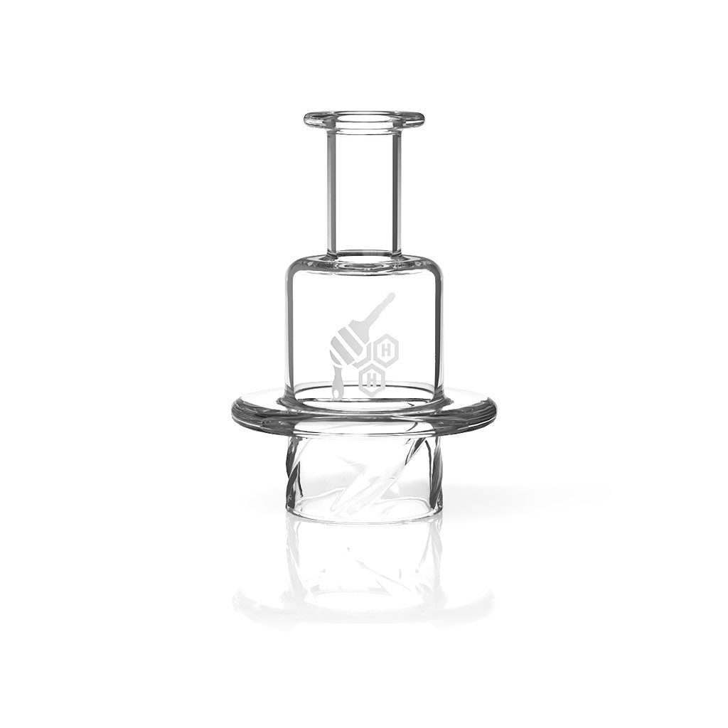 Quartz Honey Hive 30mm Outer & 18mm Spout Diameter Auto Spin Carb Cap