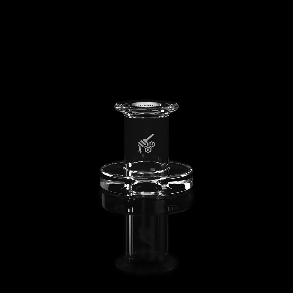Quartz Stamp Disc Shaped 90° Carb Cap