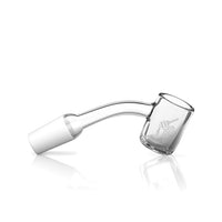 Thumbnail for Thick Original Quartz Banger 45° Degree Yellow Line with 10mm 14mm 18mm Male & Female Joints for waterpipes | Honeybee Herb