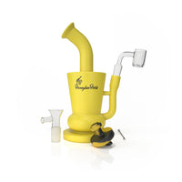Thumbnail for Dab Rig Travel Kit Pack View With Waterpipe, Banger Nail, Carb Cap, Flower Bowl, And DabTool