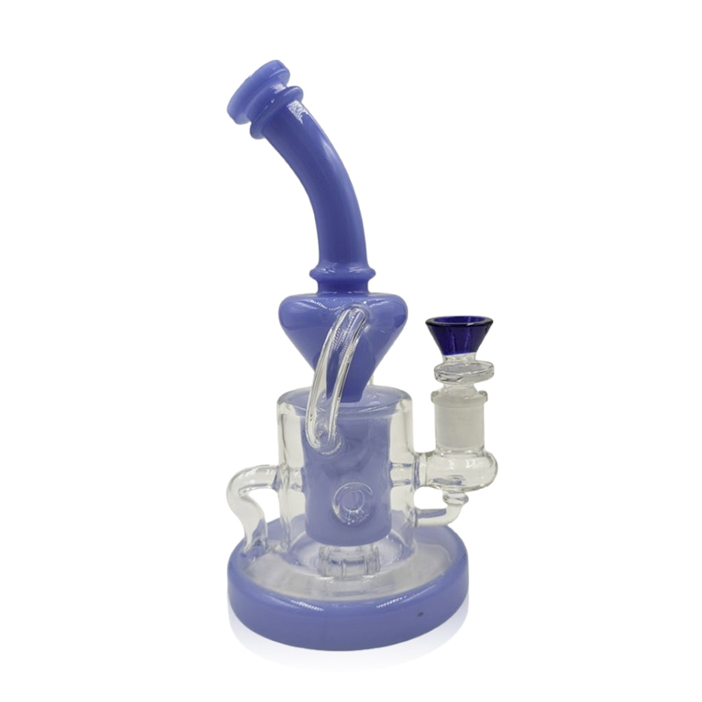 Honeybee Herb Blue-Jade Slit Tube Diffusion Showerhead Perc Dab Rig