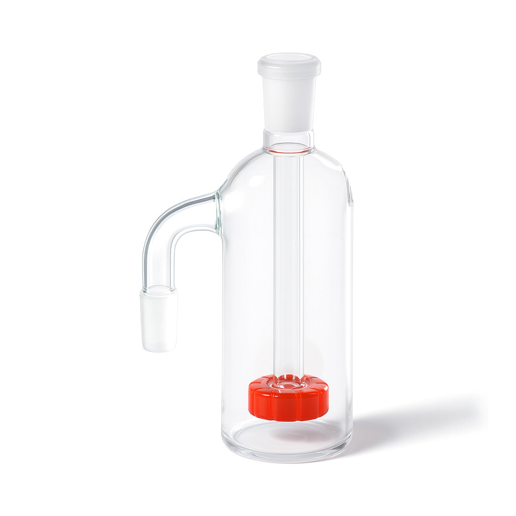 Orange Disc Percolator ash catcher, durable glass; shop now for fast shipping