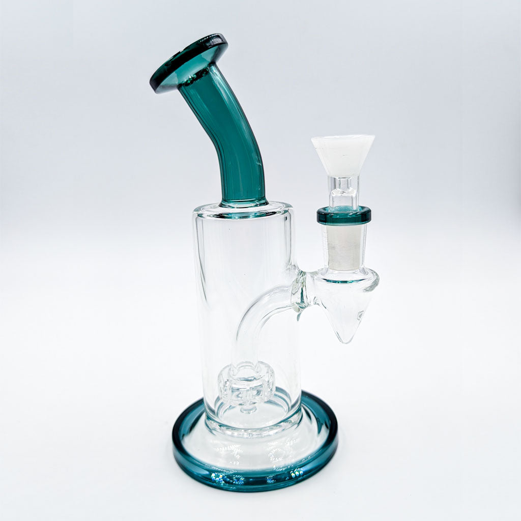 Honeybee Herb Green Showerhead Perc Mini Dab Rig