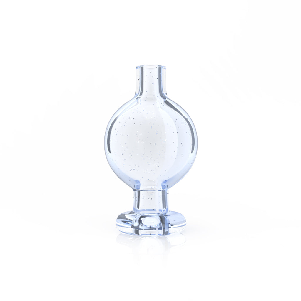 Honeybee Herb Clear Glass Crushed Opal UV Classic Bubble Carb Cap Actual Product Clear View