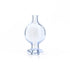 Honeybee Herb Clear Glass Crushed Opal UV Classic Bubble Carb Cap Actual Product Clear View