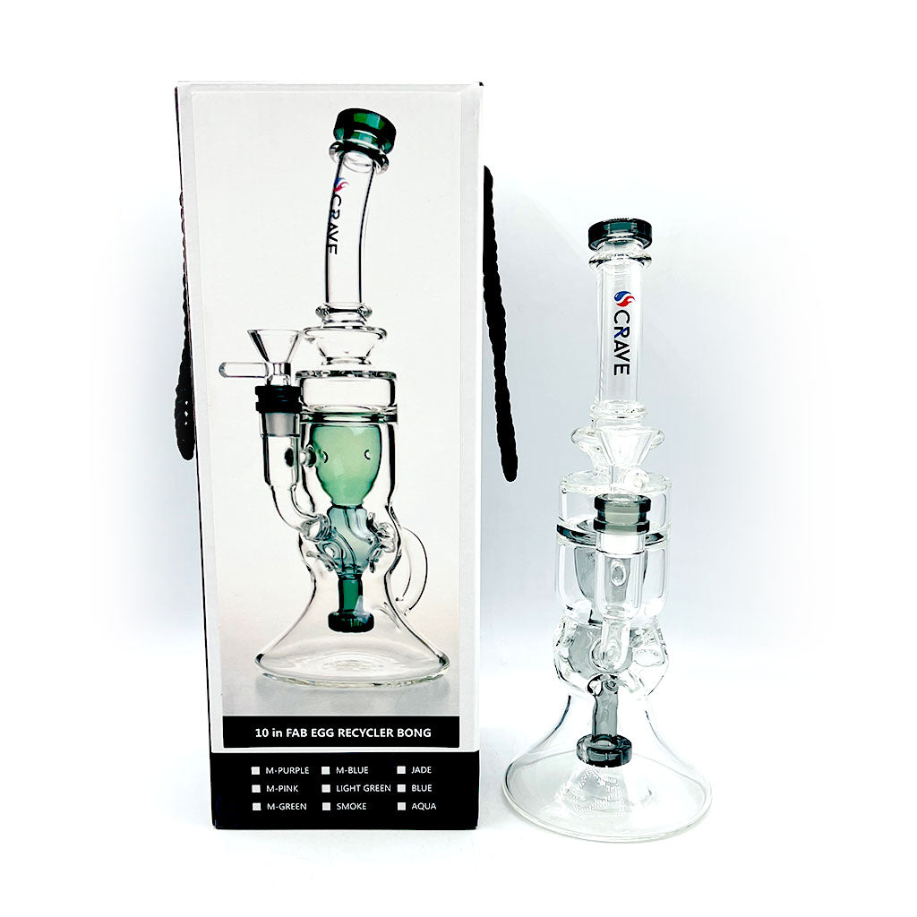 10 Inch Smoke Fab Egg Recycler Rig – Order Online at Honeybee Herb