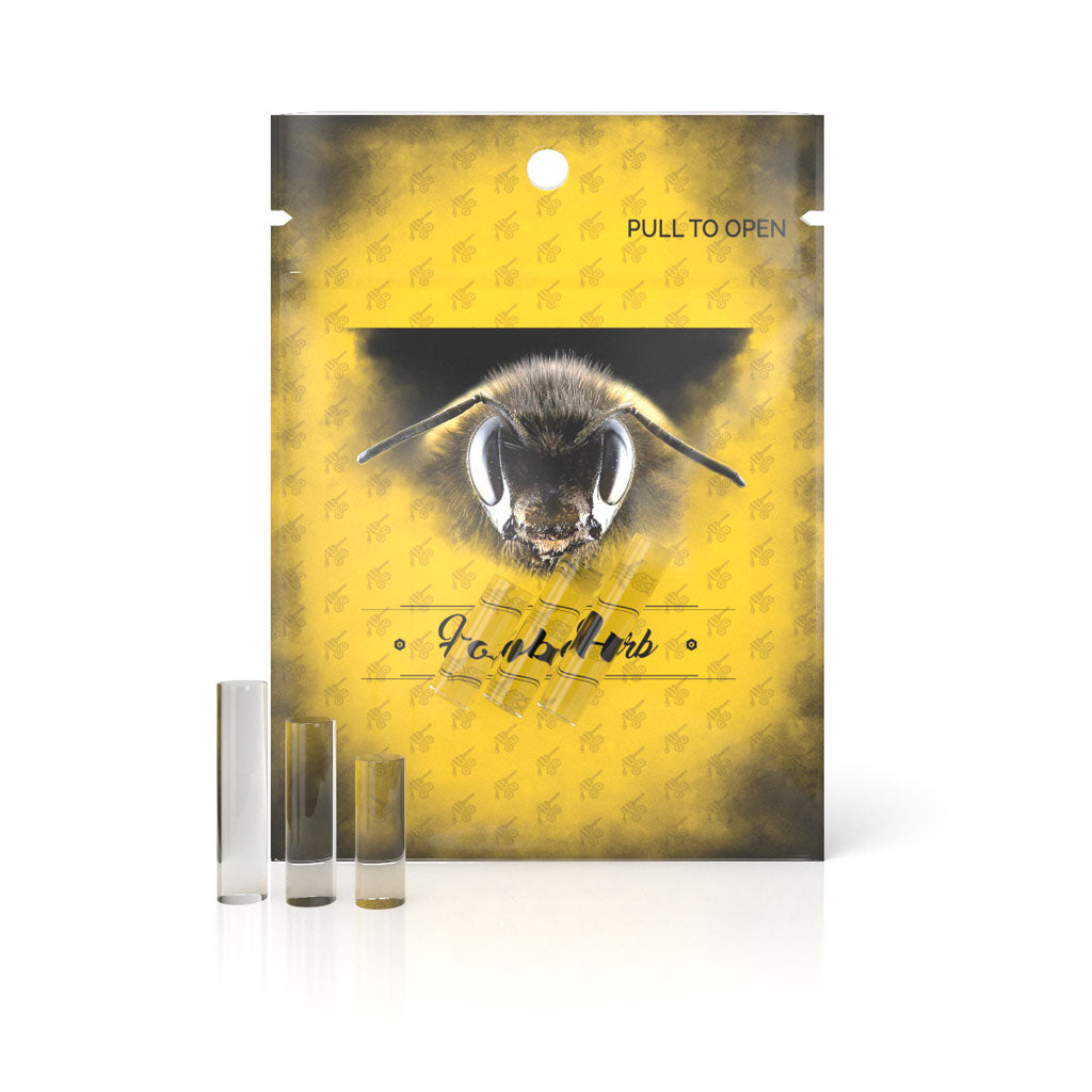 Solid Quartz Pillar 3 Pieces in Yellow Packaging