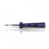 Steel Sharp Tip Classic Violet Resin Handle Dab Tool Horizontal View