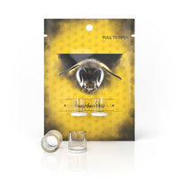 Thumbnail for Honey & Milk Cups Quartz Inserts 15mm for Quartz Bangers & Nails | Honeybee Herb