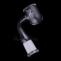 Thumbnail for Honey Bevel Bowl Quartz Banger 90° Yellow Line with 10mm 14mm 18mm Male & Female Joints for Dab Rigs Bongs | Honeybee Herb
