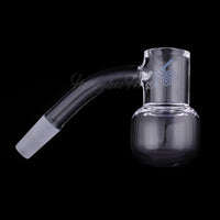 Thumbnail for Honey Kettle Quartz Banger 45 Degree Yellow Line with 10mm 14mm 18mm Male & Female Joints for Dab Rigs Bongs | Honeybee Herb