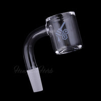Thumbnail for Original Bevel Quartz Banger 90° Yellow Line with 10mm 14mm 18mm Male & Female Joints for Dab Rigs Bongs | Honeybee Herb