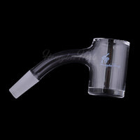Thumbnail for Original Bevel Quartz Banger 45° Degree Black Line with 10mm 14mm 18mm Male & Female Joints for waterpipes | Honeybee Herb