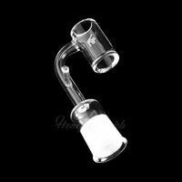 Thumbnail for Enail Original Quartz Banger 90 Degree Yellow Line with 10mm 14mm 18mm Male & Female Joints for Dab Rigs Bongs | Honeybee Herb