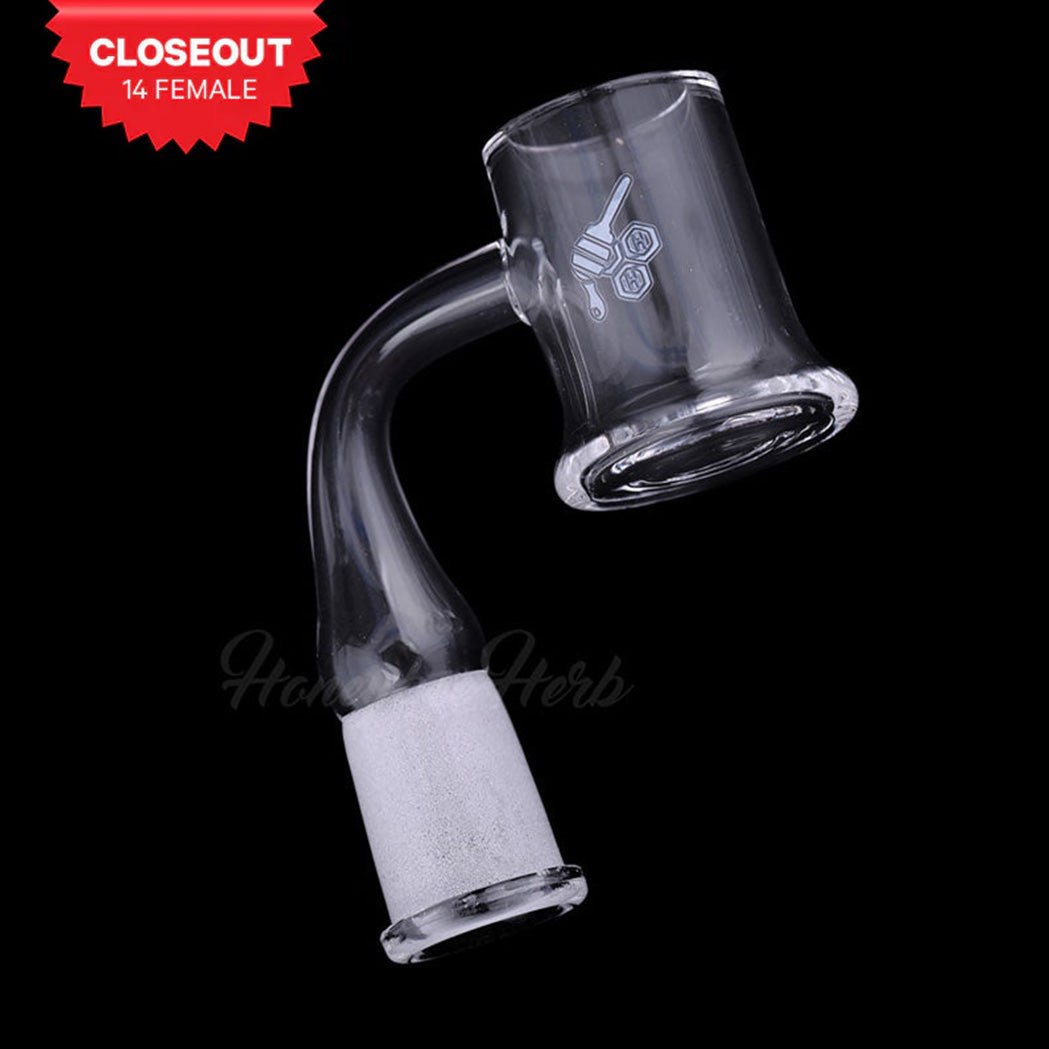 HONEY MUG QUARTZ BANGER - 90° DEGREE | YL-CLOSEOUT