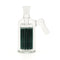 14MM 45°-Degree Male 8 Arms Teal Tree Perc Glass Ash Catcher Available At Honeybee Herb