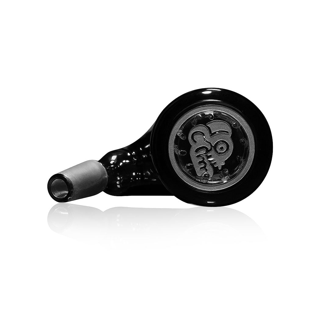 14MM 45°-Degree Smoke Milkyway Maya Wet Ash Catcher Bottom View