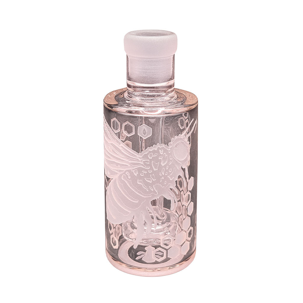 14MM 90°-Degree Pink Milkyway Bee Hive Wet Ash Catcher Front View