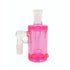 14MM 90°-Degree Pink Opaque Glass Showerhead Perc Ash Catcher at Honeybee Herb Buzz Shop