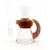 14MM 90°-Degree Rainbow Swirl Glass Horn Beaker Ash Catcher at Honeybee Herb Buzz Shop