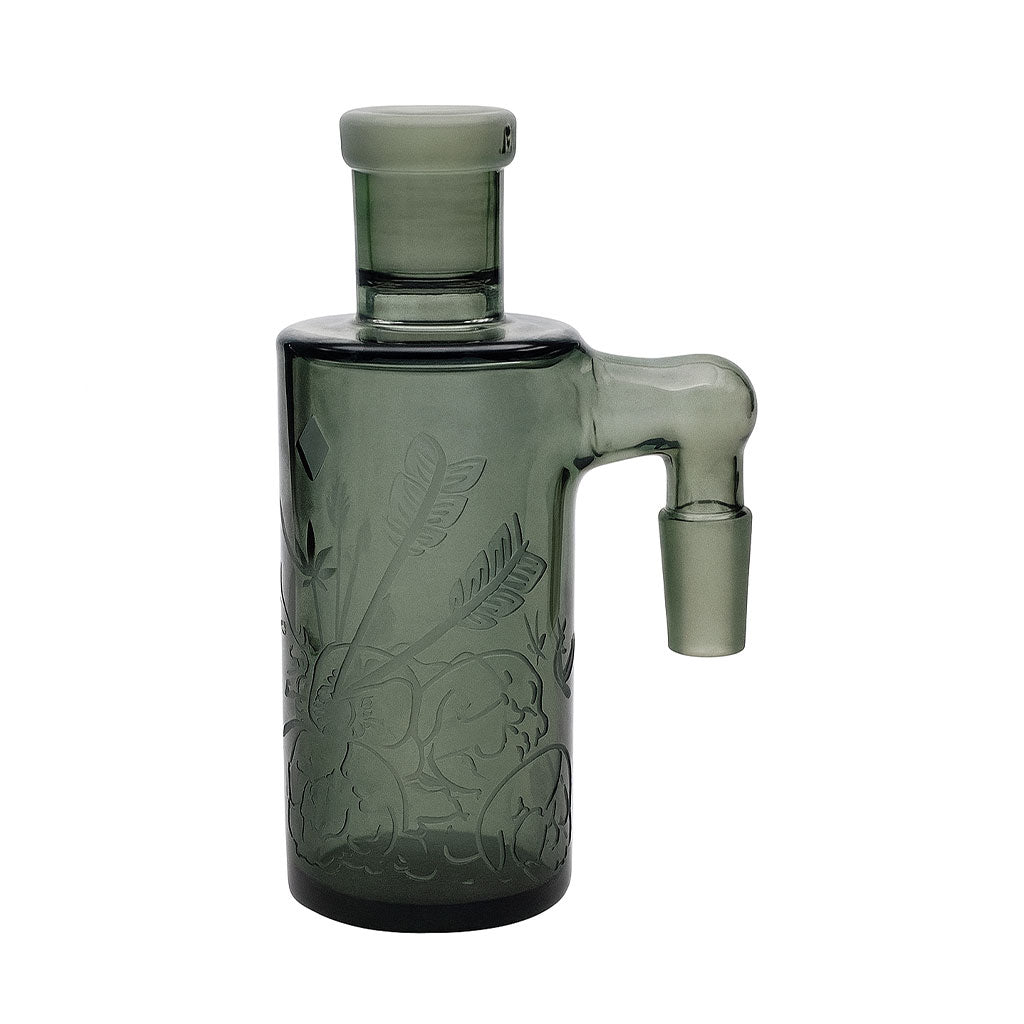 Milkyway 14MM 90°-Degree Smoke Emperor Legacy Wet Ash Catcher Available At Honeybee Herb Buzz Shop