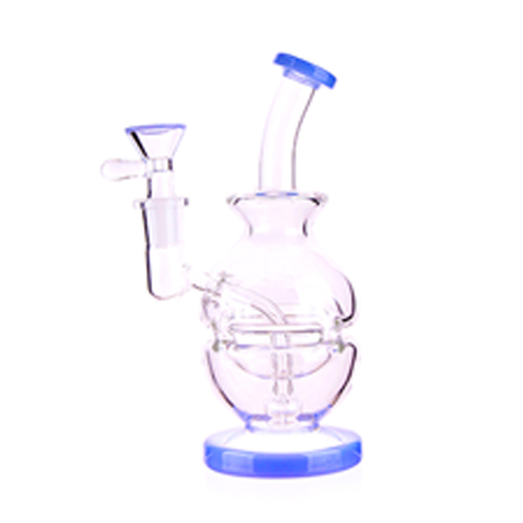14MM Mini Fab Egg Blue dab Rig