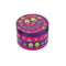  2.5-Inch We’re All Mad Here Wacky Grinder Purple Herb Grinder With Kief Catcher