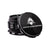 2.5 Inch Black Kozo Sharp Teeth Herb Grinder  Open View At Honeybee Herb Buzz Shop 