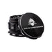 2.5 Inch Black Kozo Sharp Teeth Herb Grinder  Open View At Honeybee Herb Buzz Shop 