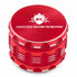 2.5 Inch Red Kozo Sharp Teeth Herb Grinder At Honeybee Herb Buzz Shop 