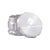 2.5 Inch Silver Kozo Sharp Teeth Herb Grinder Open View At Honeybee Herb Buzz Shop
