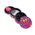  2-Inch We’re All Mad Here Wacky Grinder With Trippy Design 4-Parts View 