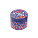 2-Inch Good Vibes Wacky Grinder Purple Herb Grinder With Kief Catcher