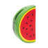 Side View Of Watermelon Slice Ceramic Hand Pipe Shaped Like A Watermelon Slice