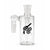 3 Arm Slitted Diffused Downstem Perc Ash Catcher, 14mm male 90 degree, clear glass ash catcher for cleaner hits.