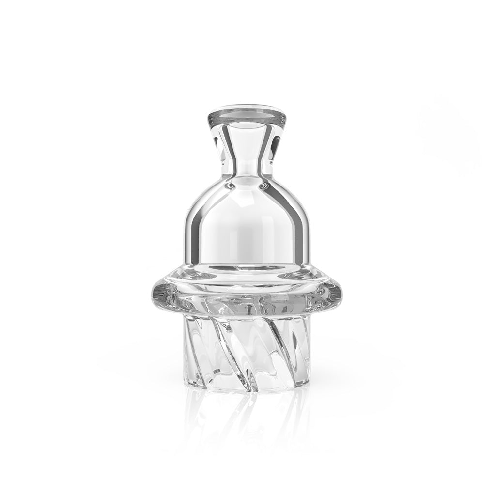 Honey Hive 32mm Outer & 18mm Spout Diameter Spinner Carb Cap Clear View