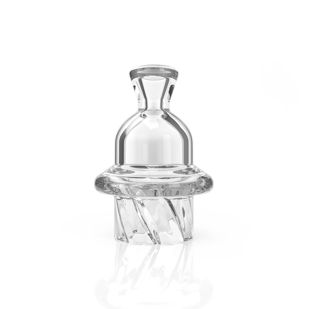Honey Hive 32mm Outer & 18mm Spout Diameter Spinner Carb Cap Clear View
