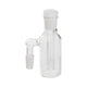 4.3-Inch Clear Glass 90°-Degree Diffused Slits Downstem Ash Catcher Available At Honeybee Herb