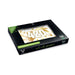  Medium gold 420 glass rolling tray displayed in a black retail box; shatter-resistant from Honeybee Herb