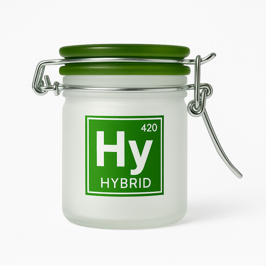 Ted Miller Innovations 420 Hybrid Periodic Symbol Airtight Stash Jar