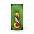 4-Inch Lavender-Twist Vibrant  Linework Twist Spoon Pipe Packaging View By Honeybee Herb